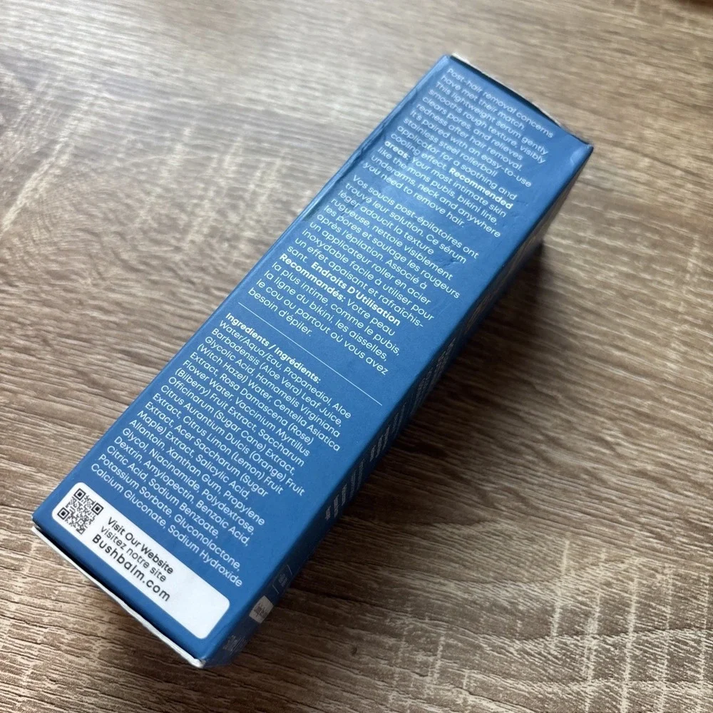 Bushbalm Roller Rescue Soothing Serum Cooling Steel Applicator 1.69oz
